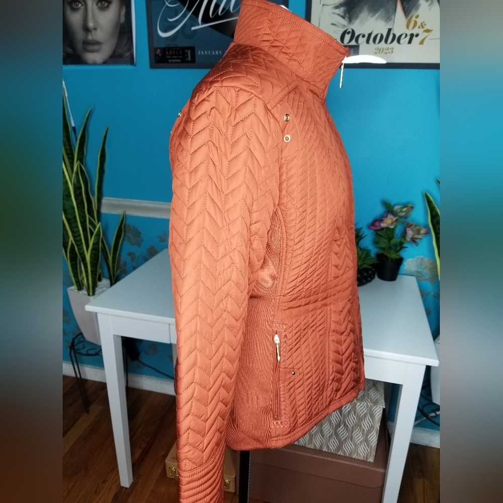 Weatherproof Cinnamon Quilted Coat - Picture 13 of 16